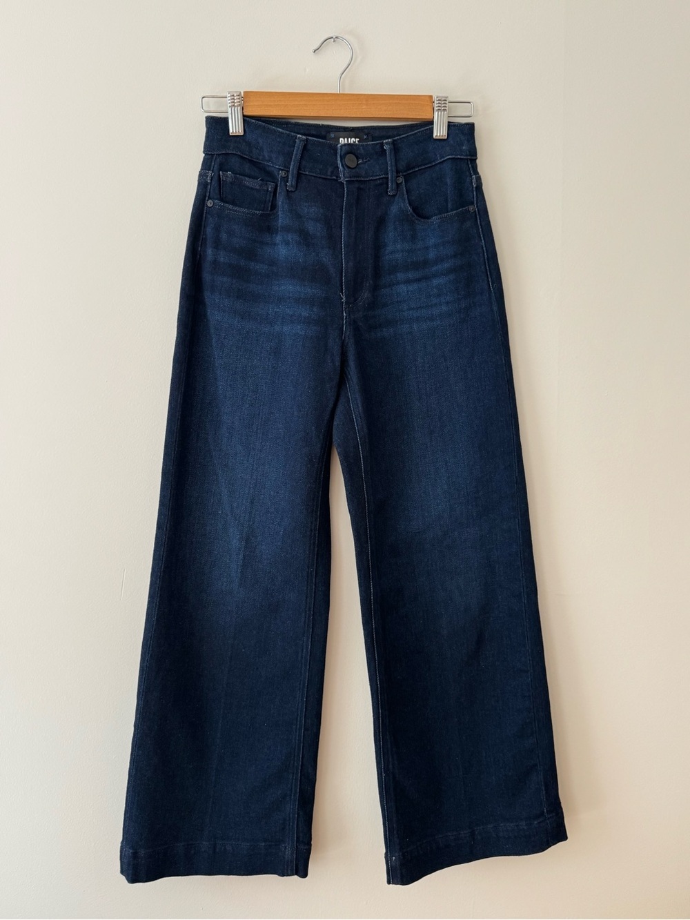 PAIGE Anessa Wide Leg Jeans in Sussex 24 - Picture 2 of 13